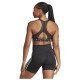 Adidas Γυναικείο μπουστάκι Powerimpact Medium-Support 3-Stripes Bra